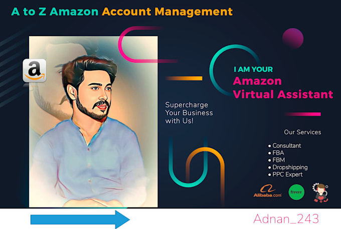 be your expert virtual assistant amazon for  a to z account management