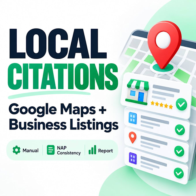 create local citations and google maps business listings