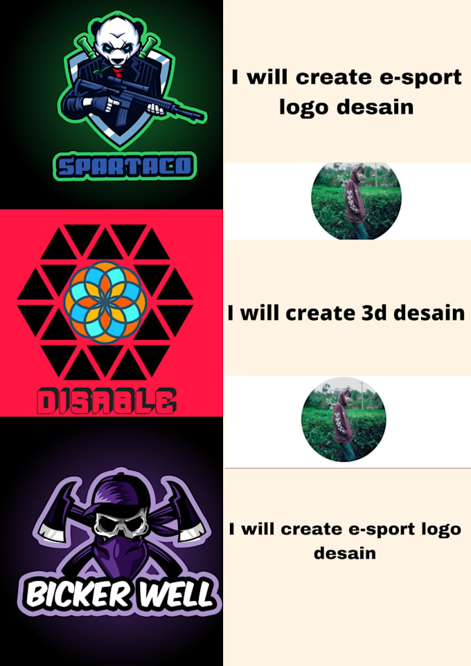 Create esport logo design by Her_permana | Fiverr