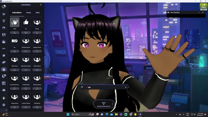make a 3d vroid vtuber model for you
