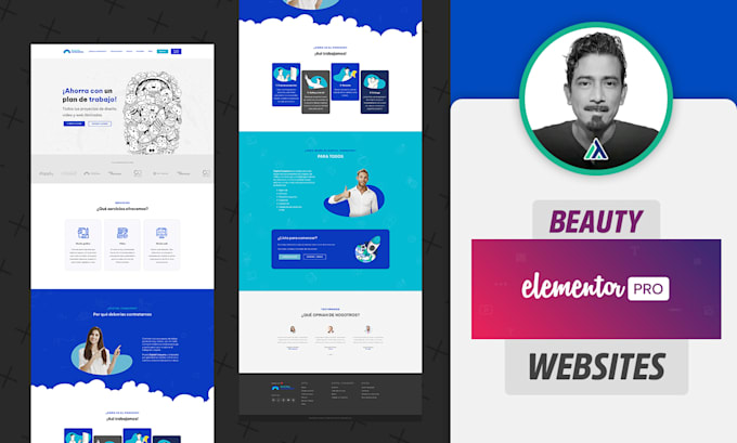 Build your custom wordpress website with elementor pro by Enriquespino ...