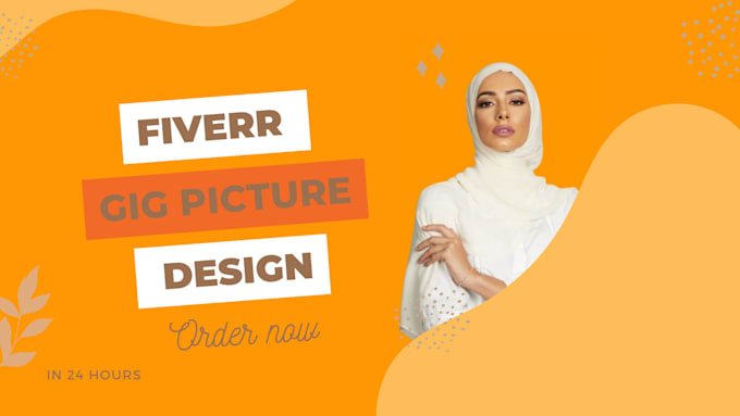 Create your fiverr gig image by Aimonfatima | Fiverr