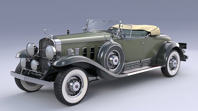 create high quality vehicles for games and movies