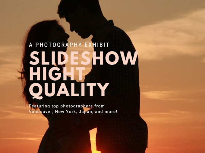 Desgin amazing photo slideshow by Tayyabbiii | Fiverr