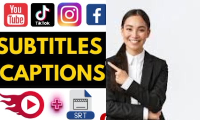 Types Subtitles Do add subtitles or captions your all type videos by Muqadas149 | Fiverr