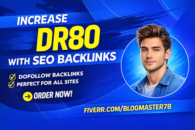 increase domain rating dr 80 using safe SEO backlinks