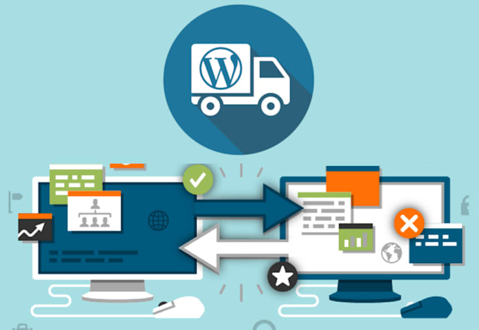 transfer, migrate, clone or replicate your wp website to another server