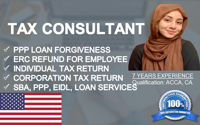 prepare USA tax return sba ppp eidl loan services