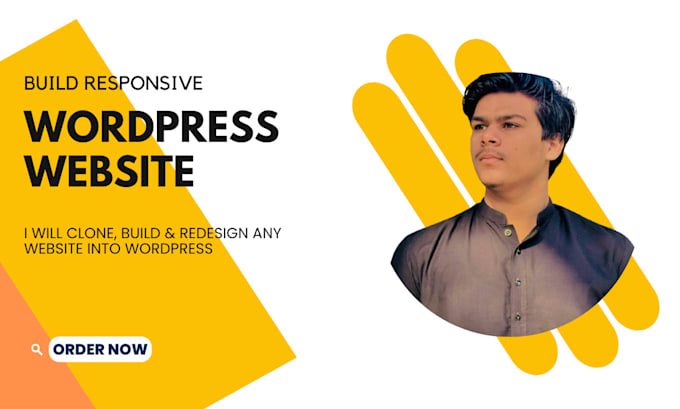 Build modern and responsive website design in wordpress by ...