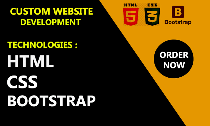 Develop html css bootstrap stunning responsive designs by Dev_cheema ...
