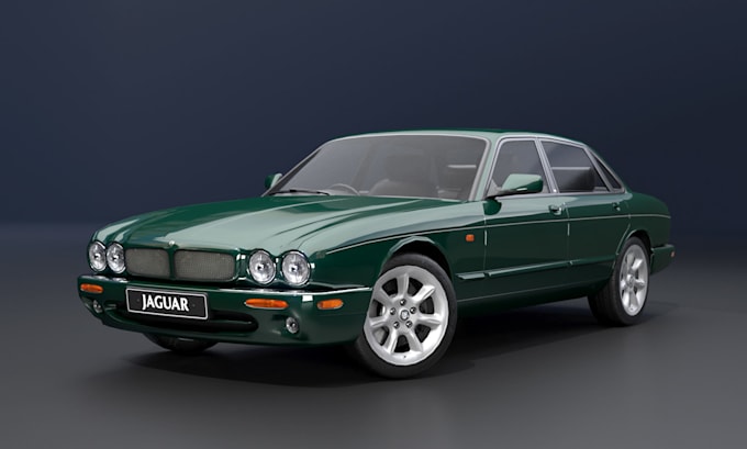 create a game ready 3d model of any car