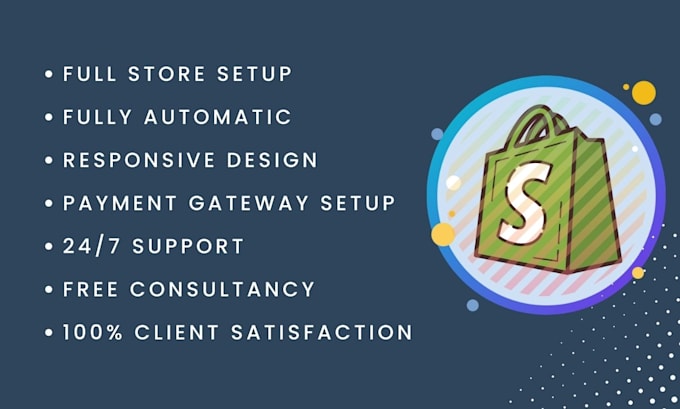 build automated dropshipping shopify store website