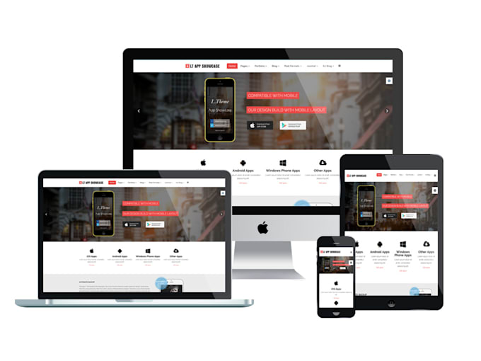 Design modern responsive website using html,css,javascript by Arunjp984 ...