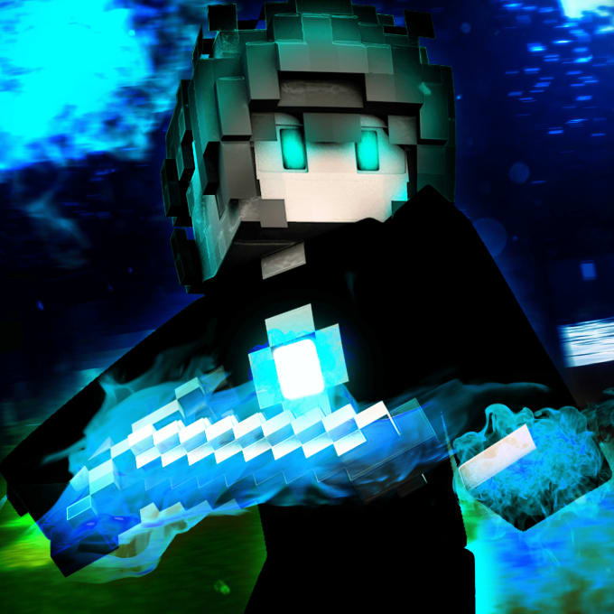 make some insane minecraft 3d model profile pictures
