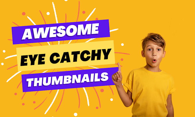 create amazing youtube thumbnail design