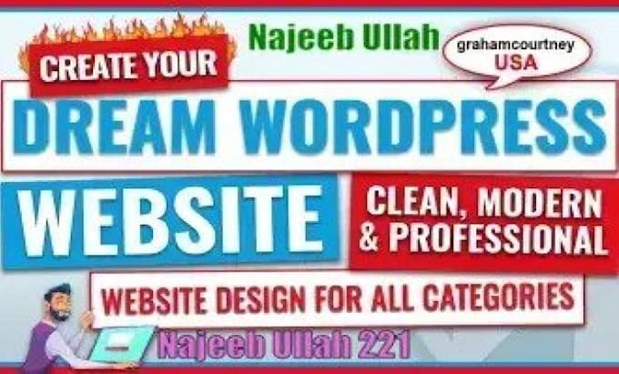 develop responsive wordpress website design or wordpress blog