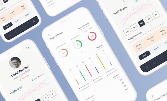Do ui ux design, website, dashboard and mobile app design by Zain_abbas ...