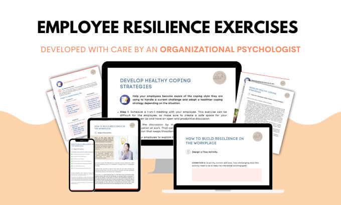 design tailored employee resilience exercises