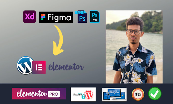 convert, clone figma design to wordpress