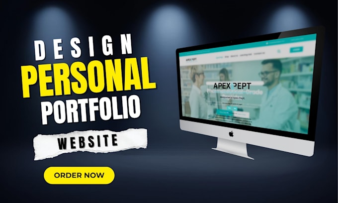 design personal portfolio website, business website