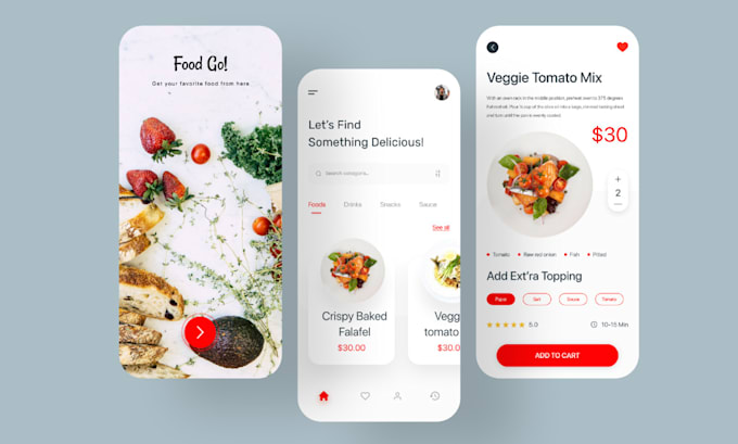 make food delivery app with admin panel with delivery app