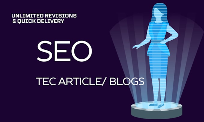 write SEO tech articles, blogs