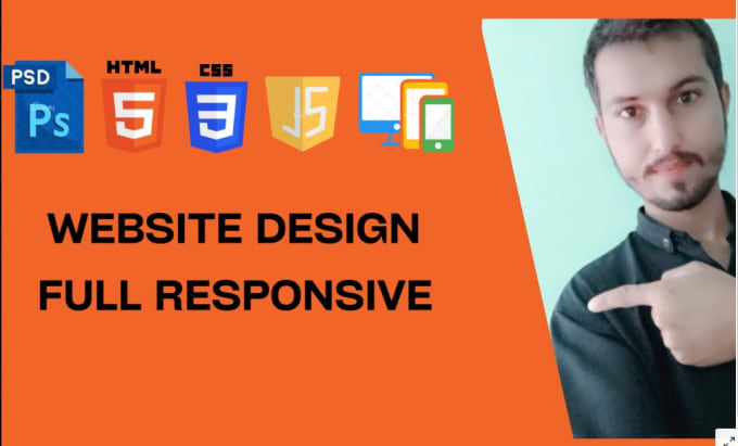 Be your frontend web developer using by html css bootstrap by ...