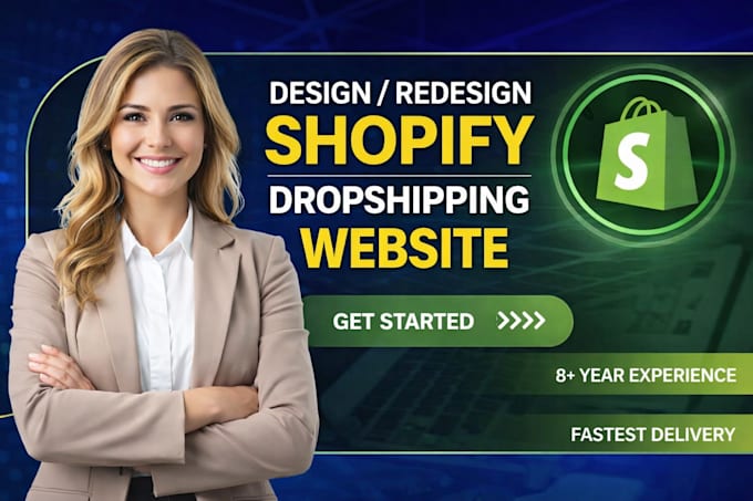 build shopify store and build automated shopify dropshipping store