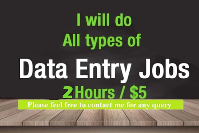 do quality data entry work at lowest price