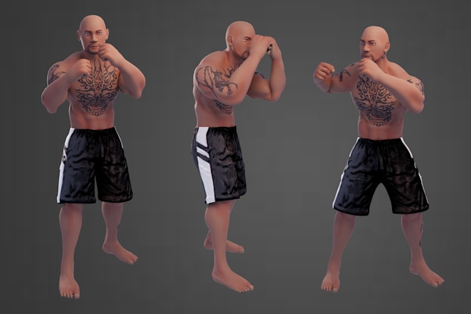 do 3d character human