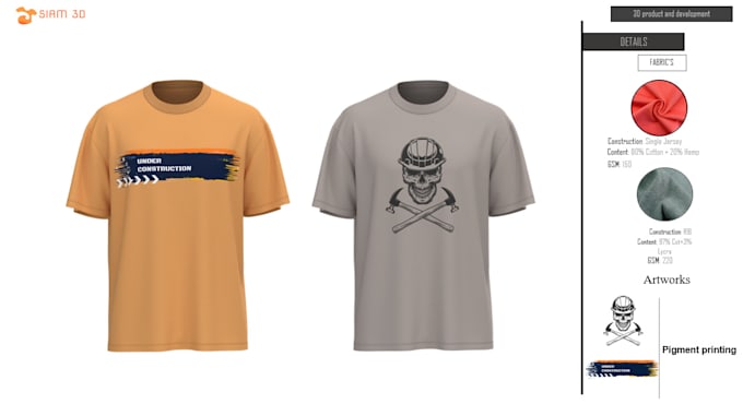 do 3d tshirt and hoodie masterpieces with animations videos