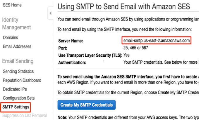limit your amazon AWS ses to 50k