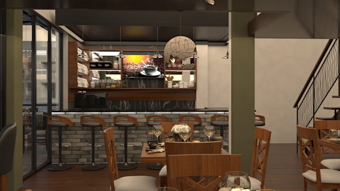 do interior and exterior design for your commercial space