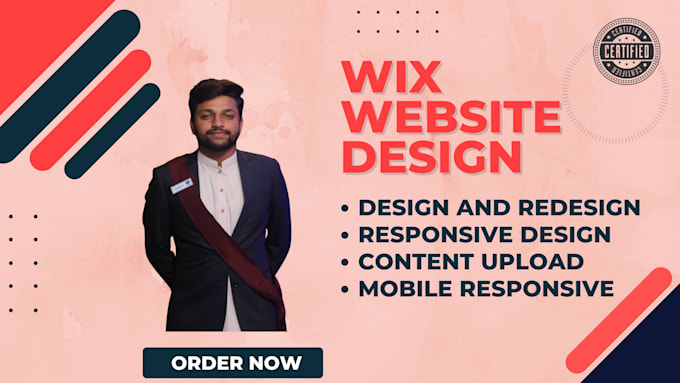 design, redesign and manage your wix website