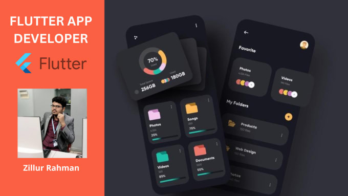 Convert adobe xd or figma ui to flutter code by Zillur07 | Fiverr