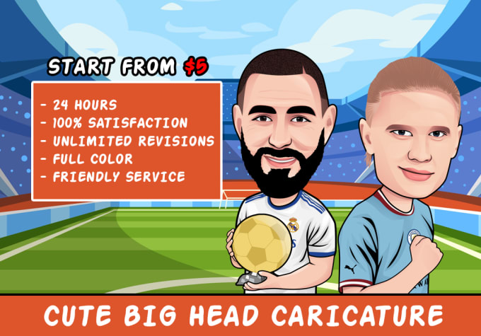 Big head on sale soccer champions league