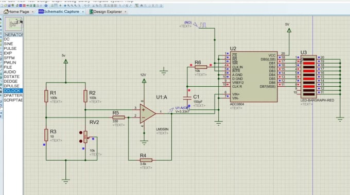 Design and simulate circuits in proteus by Engineergisore Circuit Diagram