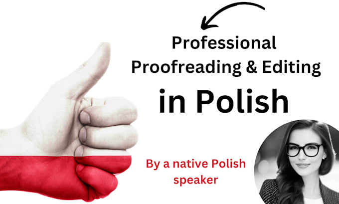 proofread and edit any document in polish