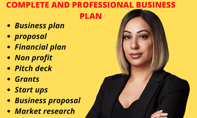 write an outstanding business plan, pitch deck, startups, proposals
