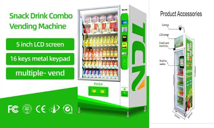 Design vending machine catalog vending machine wrap brochure