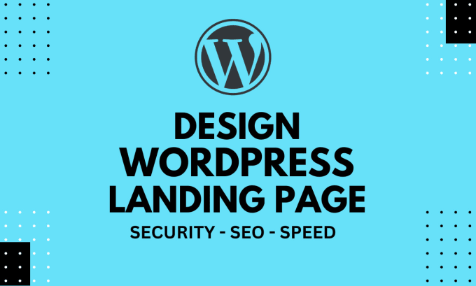 Design wordpress website landing page with elementor by Iamsyeddani dev