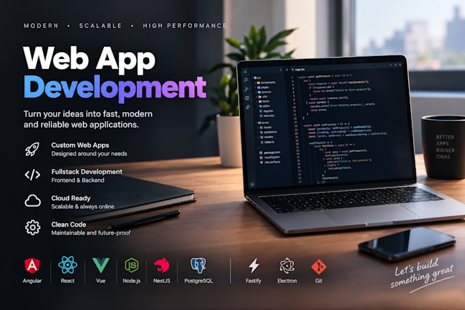 develop web app cloud ready using angular