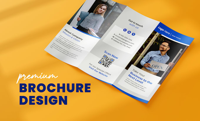 do bifold or trifold brochure design and marketing materials