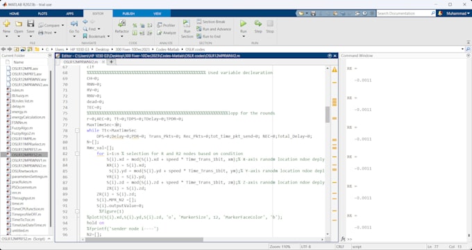 do matlab codes for computers science projects