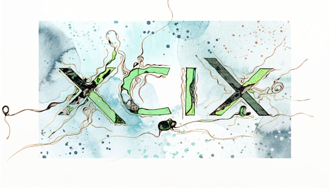 create unique abstract design