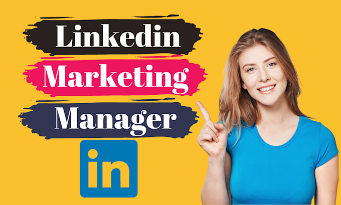 be your linkedin marketing manager and content creator