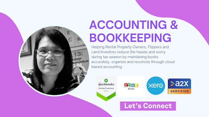 do bookkeeping for flips and  rental property