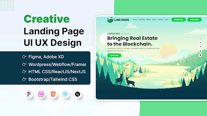 help you build a modern website in any industry or domain