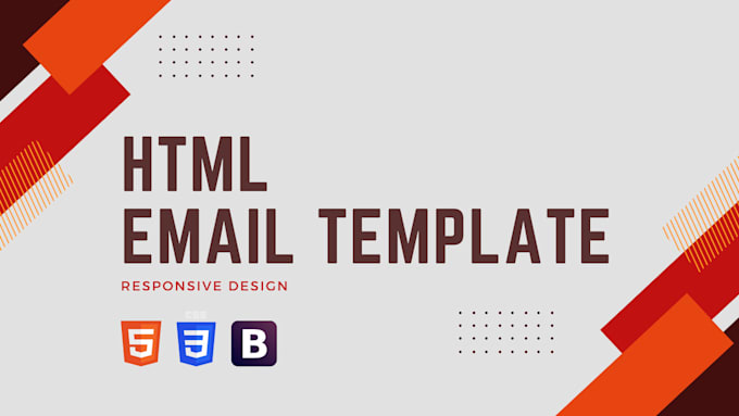 Design professional html email template by Saeedahmed017 | Fiverr