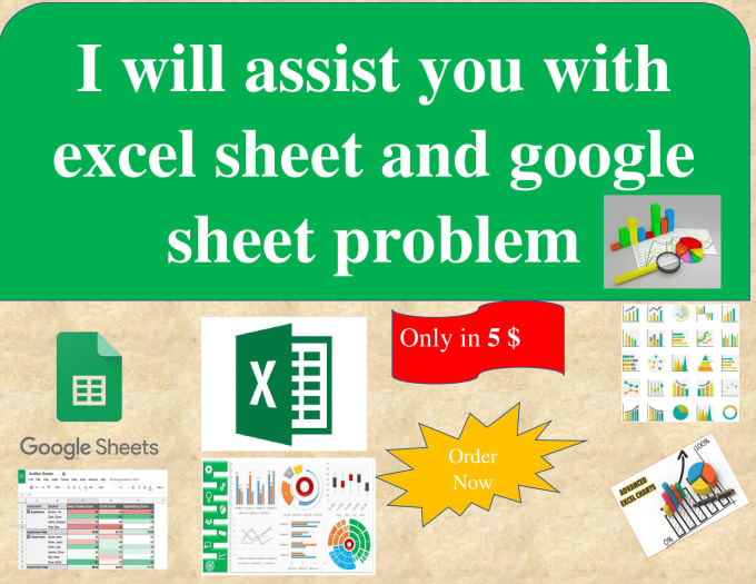 Assist you with excel sheet and google sheet problem by Excel_experto4 ...